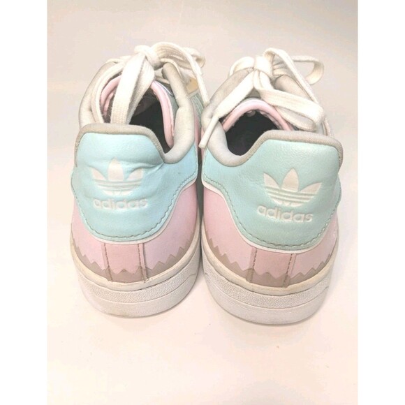 Adidas Superstar OT Tech H05637 Pastel Halo Mint Pink Cream Women’s 8 Shell Toe - Picture 5 of 10